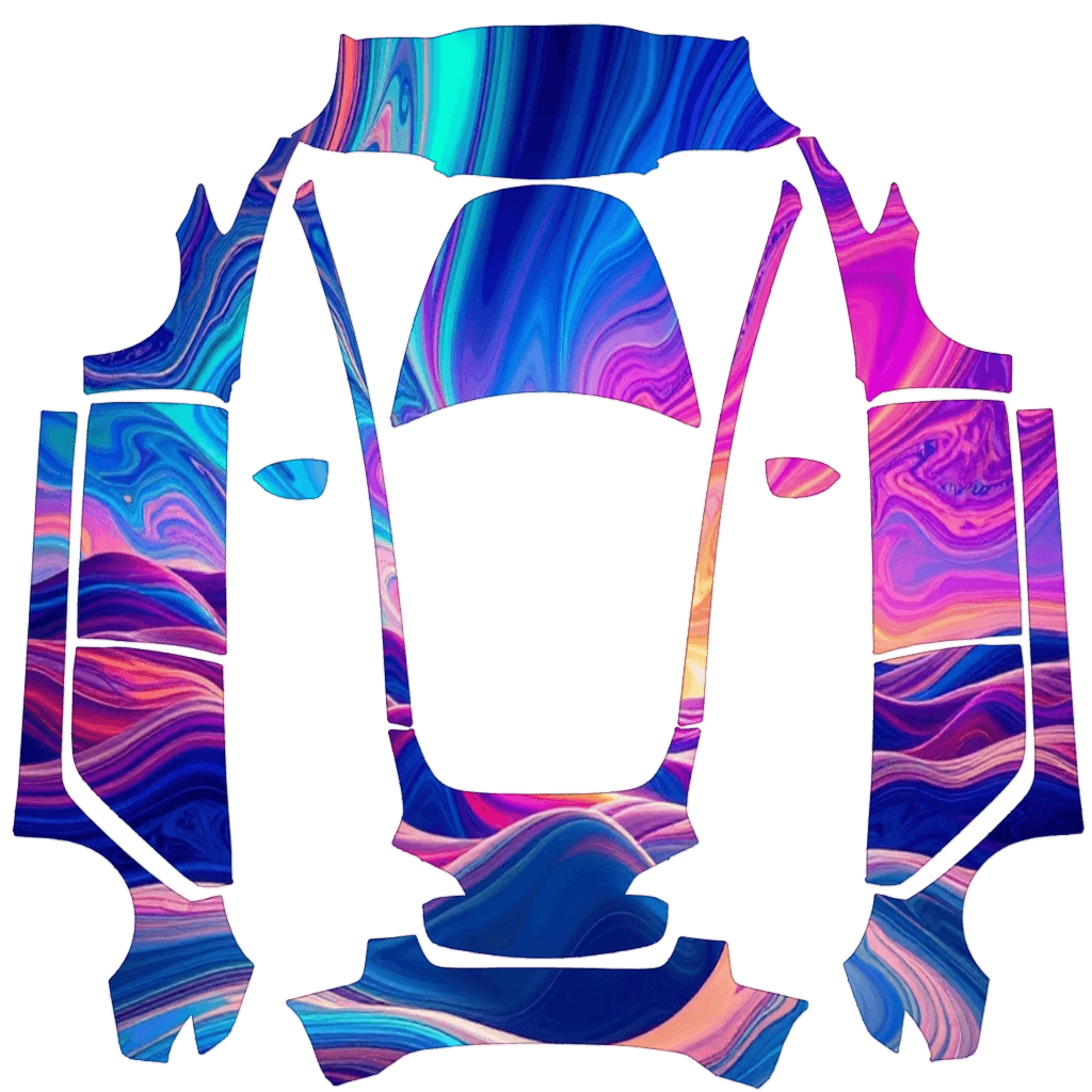 Abstract Color Waves